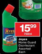 Jeyes Home Guard Disinfectant-750ml Each