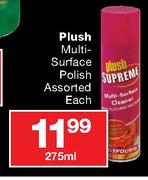 Plush Multi Surface Polish Assorted-275ml Each