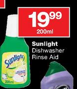 Sunlight Diswasher Rinse Aid-200ml
