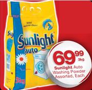 Sunlight Auto Washing Powder Assorted-3kg Each