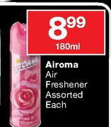 Airoma Air Freshener Assorted-180ml Each