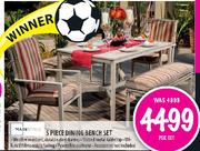 Mainstays 5 Piece Dining Bench Set-Per Set