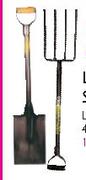 Lasher Steel Shaft Spade-Each