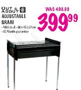 Out & About Adjustable Braai