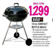 Weber Compact Kettle Braai-57cm