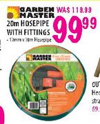 Garden Master Hosepipe With Fitings-20m