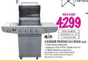 Alva 4 Burner Phoenik Gas Braai 6546