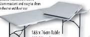 Folding Table-183x76cm Each