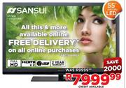 Sansui FHD LED TV-55"(140cm)