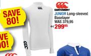 Canterbury Junior Long-Sleeved Baselayer 