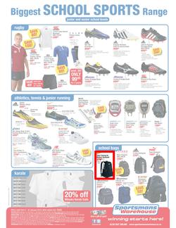Sportsmans Warehouse : Yellow Ticket Sports Sale (5 Jan - 20 Jan 2013), page 8