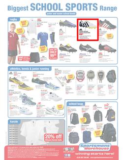 Sportsmans Warehouse : Yellow Ticket Sports Sale (5 Jan - 20 Jan 2013), page 8