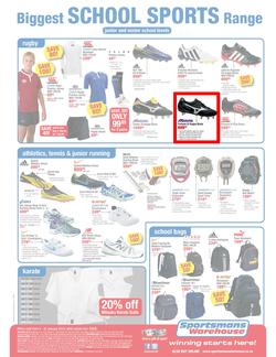 Sportsmans Warehouse : Yellow Ticket Sports Sale (5 Jan - 20 Jan 2013), page 8