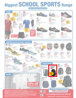 Sportsmans Warehouse : Yellow Ticket Sports Sale (5 Jan - 20 Jan 2013), page 8