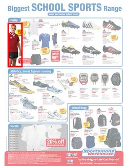 Sportsmans Warehouse : Yellow Ticket Sports Sale (5 Jan - 20 Jan 2013), page 8