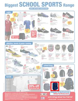 Sportsmans Warehouse : Yellow Ticket Sports Sale (5 Jan - 20 Jan 2013), page 8