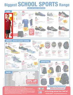 Sportsmans Warehouse : Yellow Ticket Sports Sale (5 Jan - 20 Jan 2013), page 8