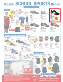 Sportsmans Warehouse : Yellow Ticket Sports Sale (5 Jan - 20 Jan 2013), page 8