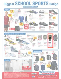 Sportsmans Warehouse : Yellow Ticket Sports Sale (5 Jan - 20 Jan 2013), page 8