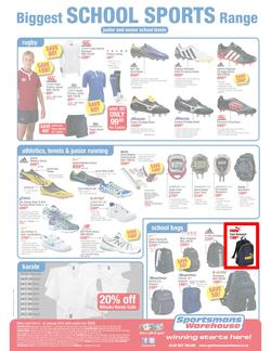 Sportsmans Warehouse : Yellow Ticket Sports Sale (5 Jan - 20 Jan 2013), page 8