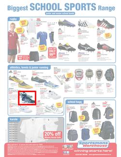 Sportsmans Warehouse : Yellow Ticket Sports Sale (5 Jan - 20 Jan 2013), page 8