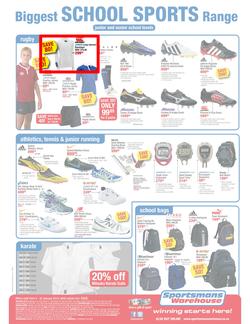Sportsmans Warehouse : Yellow Ticket Sports Sale (5 Jan - 20 Jan 2013), page 8