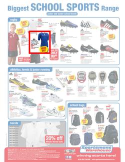 Sportsmans Warehouse : Yellow Ticket Sports Sale (5 Jan - 20 Jan 2013), page 8