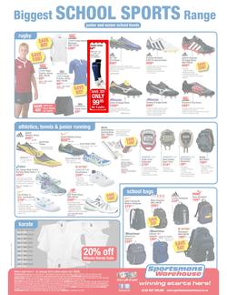 Sportsmans Warehouse : Yellow Ticket Sports Sale (5 Jan - 20 Jan 2013), page 8