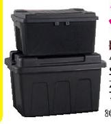 Big Jim Black Storage Box-70l Each