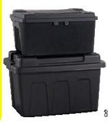 Big Jim Black Storage Box-25l Each