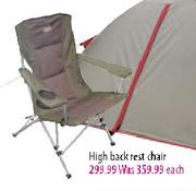 High Back Rest Chair-Each
