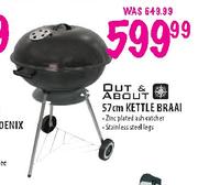 Out & About Kettle Braai-57cm