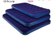 Queen Flocked Airbed-Each