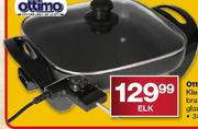 Ottimo Kleefvrye Braaipan Met Glasdekel-30cm