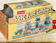 Cli'Seal Food Container Set-52 Piece