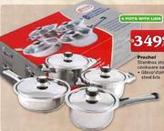 Prochef Stainless Steel Cookware Set