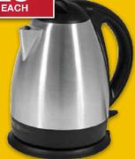 Platinum Stainless Steel Cordless Kettle-Each
