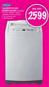 Samsung White Top Load Washing Machine-13kg(WA13V5WIP)