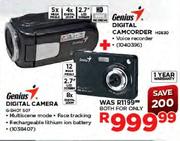 Genius Digital Camera And Genius Digital Camcorder
