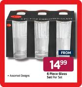 6 Piece Glass Set