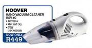 Hoover Hand Vacuum Cleaner (HSV 40)
