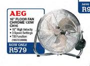 AEG 16" Floor Fan Chrome 130W (CH16)