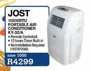 Jost 15000BTU Portable Air Conditioner (KY-32/A)