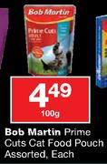 Bob Martin Prime Cuts Cat Food Pouch-100gm