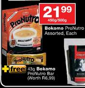 Bokomo ProNutro Assorted-450g/500g Each