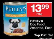 Petley's Dog Food-775gm