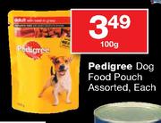 Pedigree Dog Food Pouch-100gm
