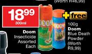 Doom Insecticide Assorted-300ml Each