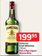 Jameson Irish Whiskey-750ml