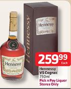 Hennessy V5 Cognac-750ml Each